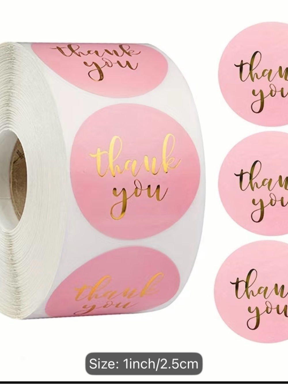 Bundle of Thank You Cards , Stickers and Measuring Tape. All New - Picture 2 of 15